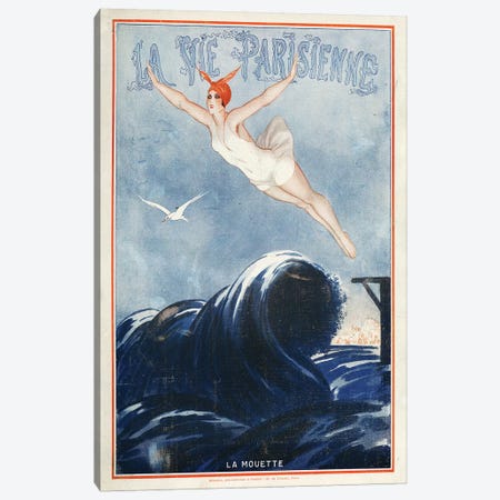 1923 La Vie Parisienne Magazine Cover Canvas Print #TAA80} by The Advertising Archives Canvas Art Print