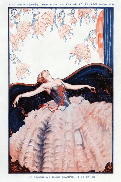 Art Deco: 1923 La Vie Parisienne I Plate by The Advertising Archives