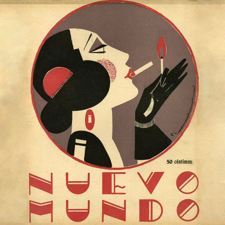 1923 Nuevo Mundo Magazine Cover