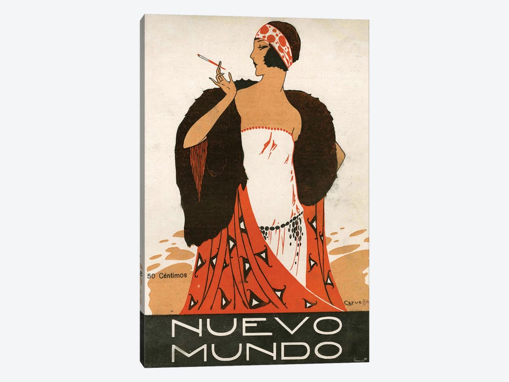 1923 Nuevo Mundo Magazine Cover by The Advertising Archives 1-piece Art Print