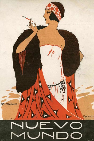 The Advertising Archives: 1923 Nuevo Mundo II Cover by The Advertising Archives