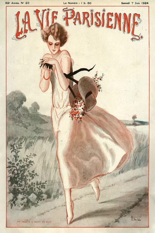 1924 La Vie Parisienne Magazine Cover