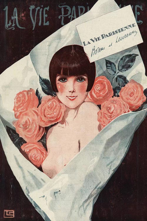 1924 La Vie Parisienne Magazine Cover