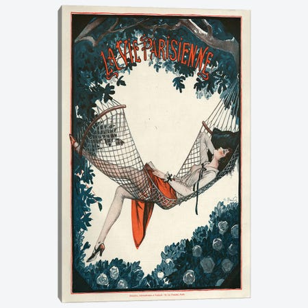 1924 La Vie Parisienne Magazine Cover Canvas Print #TAA94} by Georges Pavis Canvas Art Print