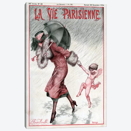 1924 La Vie Parisienne Magazine Cover Canvas Print #TAA97} by The Advertising Archives Art Print