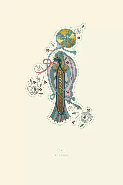 Thoth Adan: I Celtic Initial by Thoth Adan