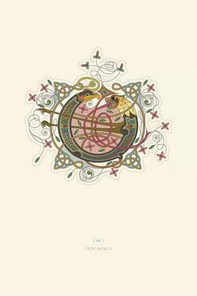 Thoth Adan: O Celtic Initial by Thoth Adan