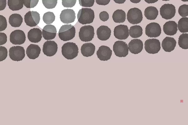 Thoth Adan: Hidden Moon N° 3 (Behind Clouds) by Thoth Adan