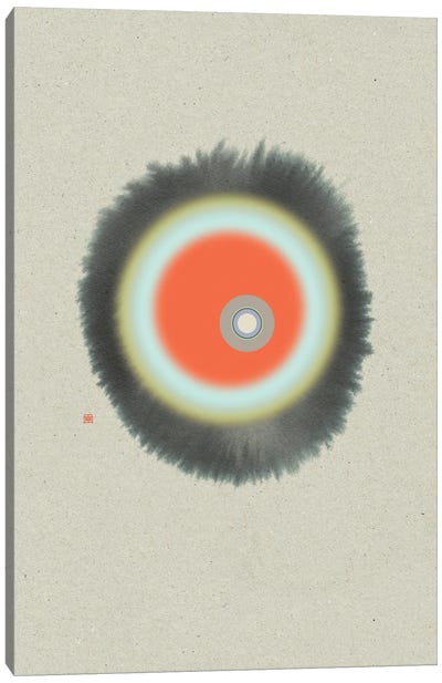 Nucleus (Étude Circulaire N° 21) Canvas Art Print - Thoth Adan