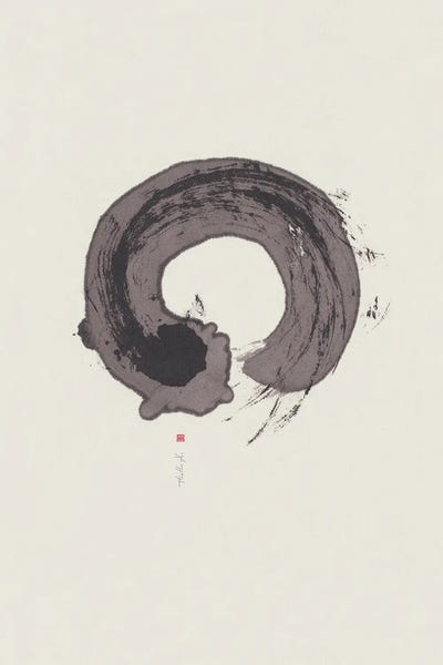 Thoth Adan: Dual Existence Ensō by Thoth Adan