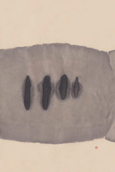 Thoth Adan: Study I (Four Cypresses In A Zeppelin) by Thoth Adan