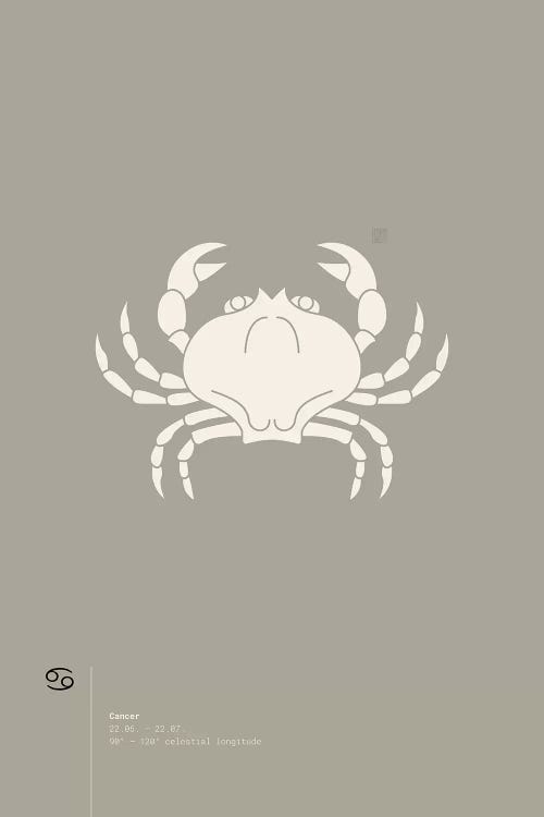 Cancer by Thoth Adan wall art