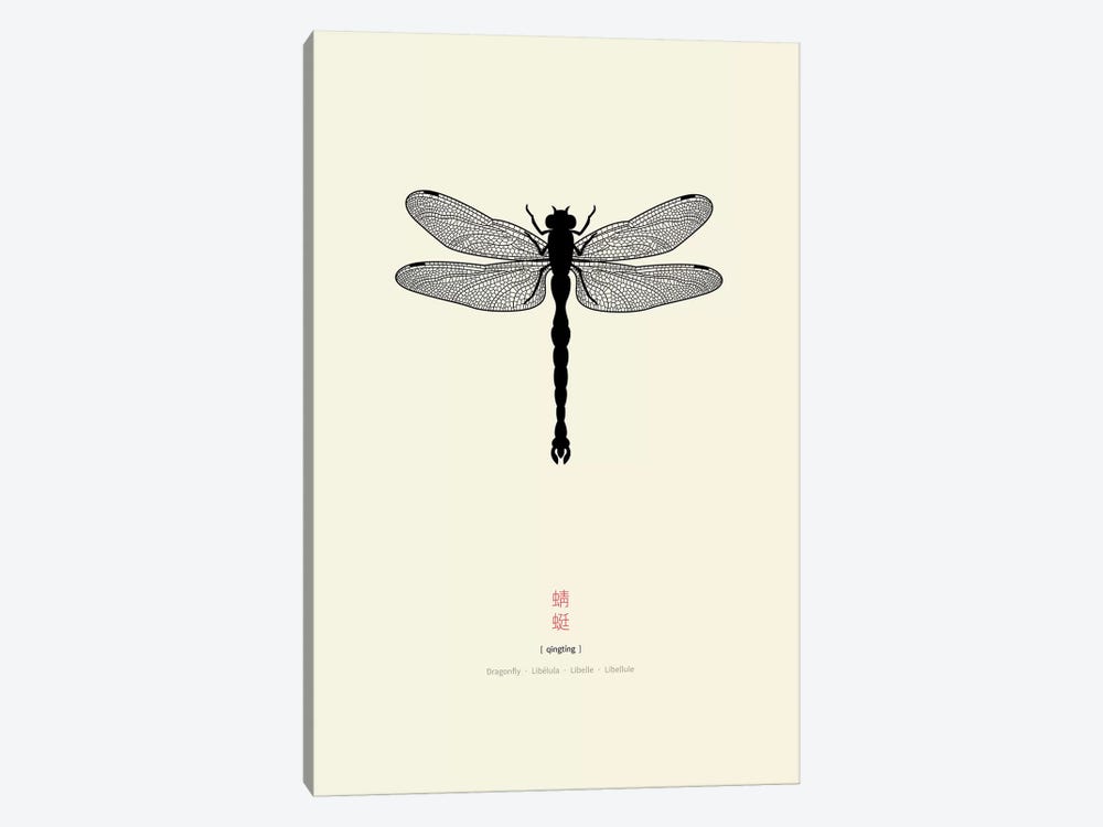 Dragonfly by Thoth Adan 1-piece Canvas Print