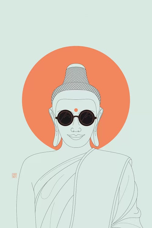 Imagine Silence! by Thoth Adan wall art