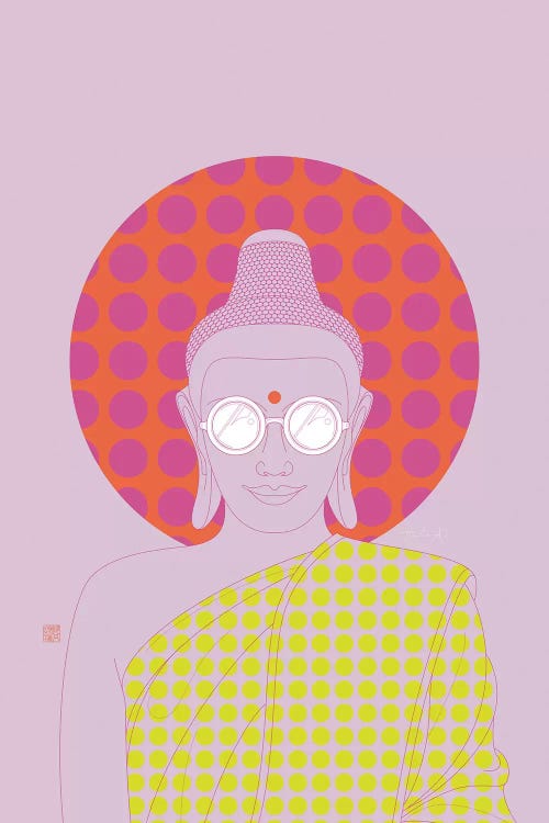 Imagine Silence! (Pop Art Version) by Thoth Adan wall art