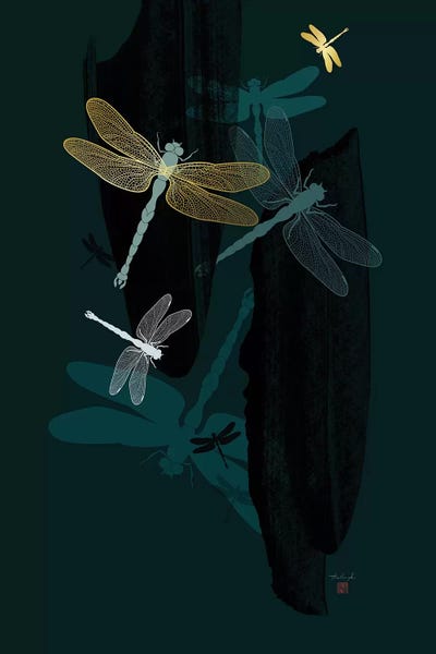 Thoth Adan: Midnight Dragonflies by Thoth Adan