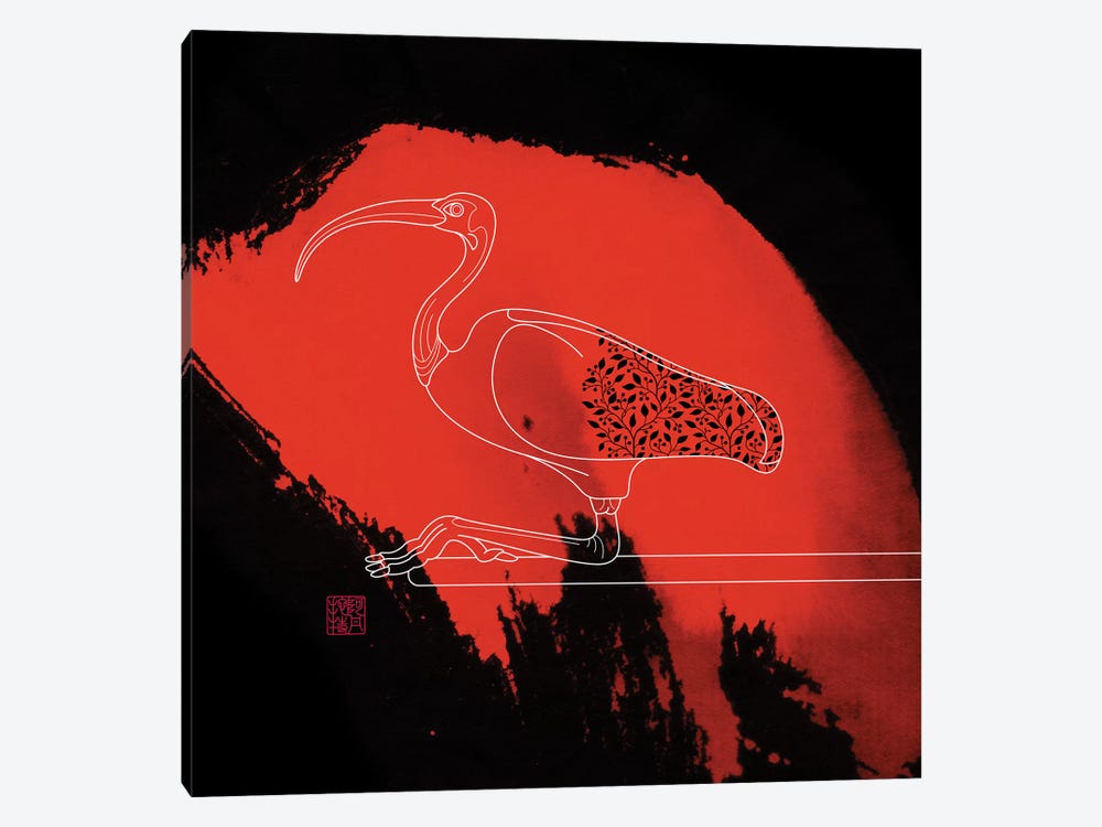 Scarlet Ibis by Thoth Adan 1-piece Art Print