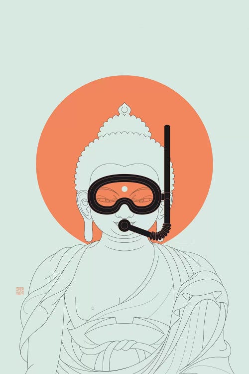 Take A Deep Breath! by Thoth Adan wall art