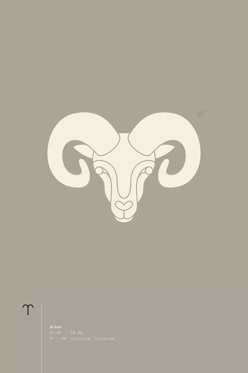 Aries by Thoth Adan wall art