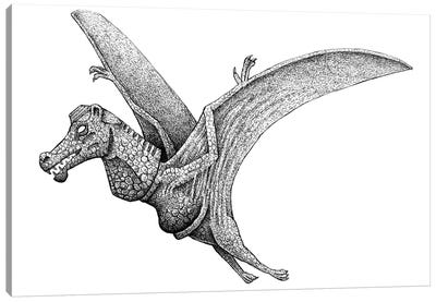 Cretaceous Knight Canvas Art Print - Tim Andraka