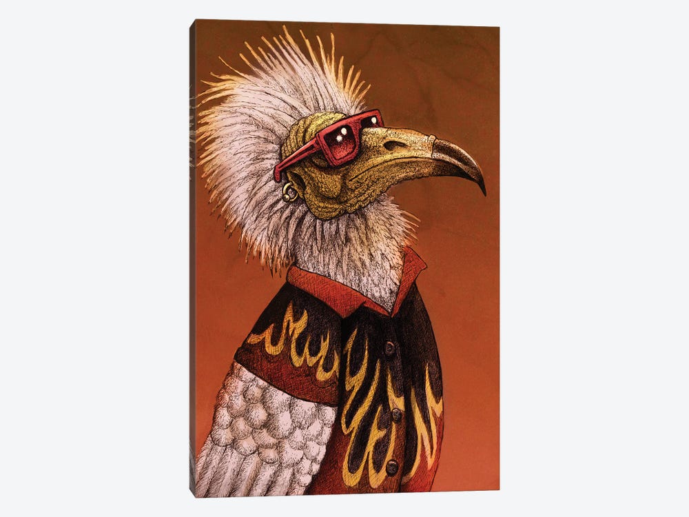 Flavor Vulture by Tim Andraka 1-piece Canvas Art Print