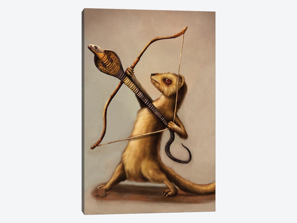 Mongoose Assassin by Tim Andraka 1-piece Art Print