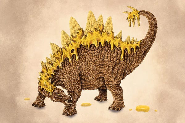 Stegosaurus: Nacho Stegosaurus by Tim Andraka