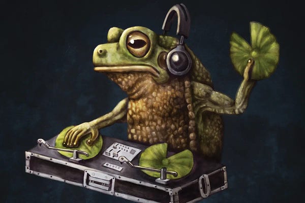 Frogs: Pond Noise by Tim Andraka