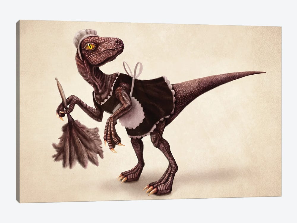 Raptor With Feathers by Tim Andraka 1-piece Canvas Wall Art
