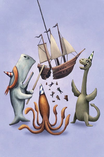 Octopi: Sea Monster Party by Tim Andraka