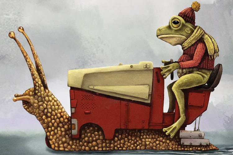 Slime Zamboni by Tim Andraka wall art
