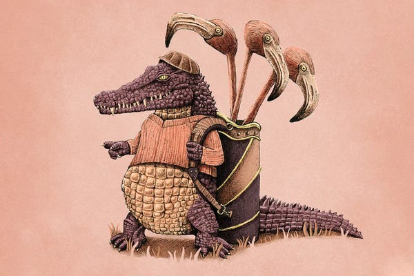 Alligators & Crocodiles: Club Heads by Tim Andraka