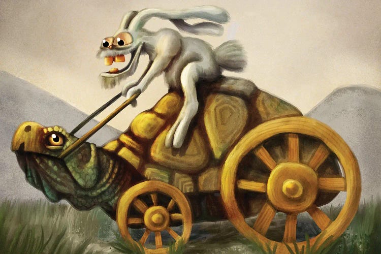 Slow And Steady by Tim Andraka wall art