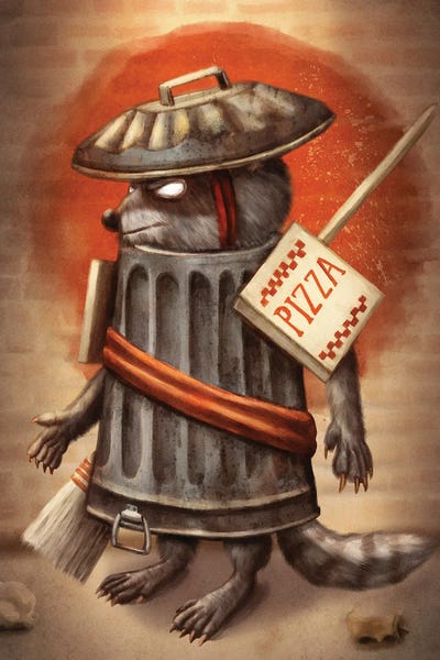 Raccoons: Trash Panda by Tim Andraka