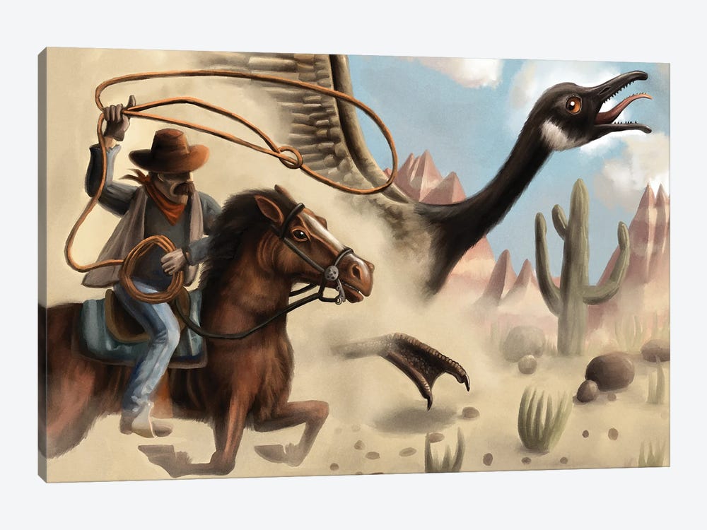 Wild Goose Chase by Tim Andraka 1-piece Canvas Artwork