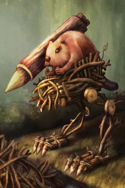 Beavers: Woodland Dispute by Tim Andraka