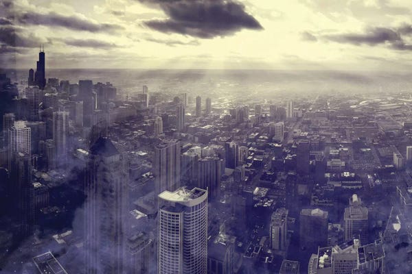 Large Photography - Canvas Prints: Chicago by Taylor Allen