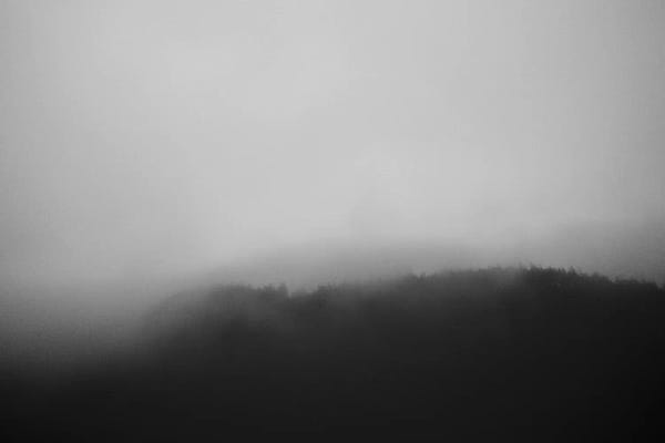 Black & White Scenic Art: Fundy At Dusk by Taylor Allen