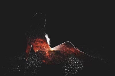 Astronomy VIII by Taylor Allen metal wall art