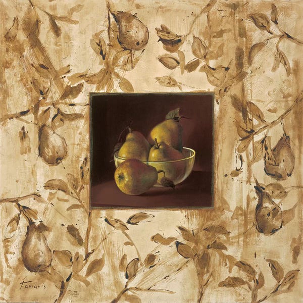 Pears: Peras en la mesa by Raul Tamaris