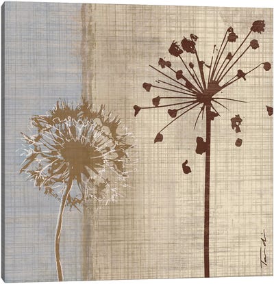 In The Breeze I Canvas Art Print - Allium Art