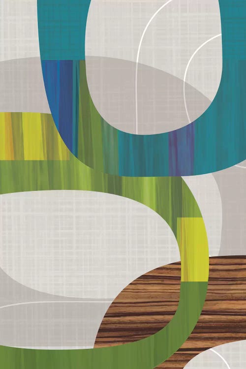 Links I by Tandi Venter wall art