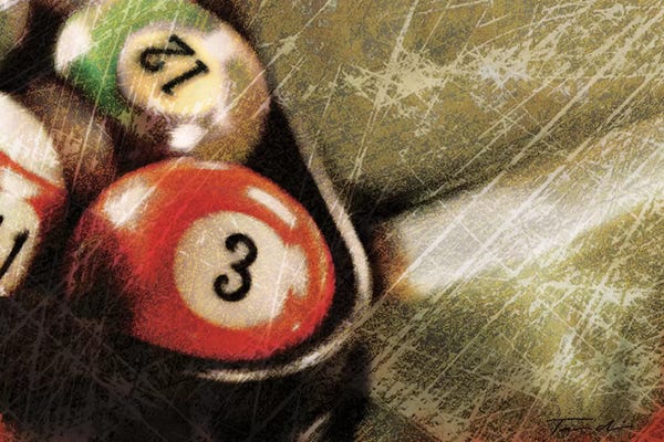 Pool & Billiards: Opening Break Shot by Tandi Venter