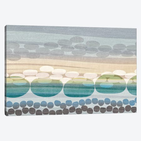 Pebble Beach Canvas Print #TAN144} by Tandi Venter Art Print