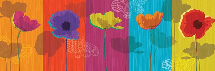 Poppylicious by Tandi Venter wall art