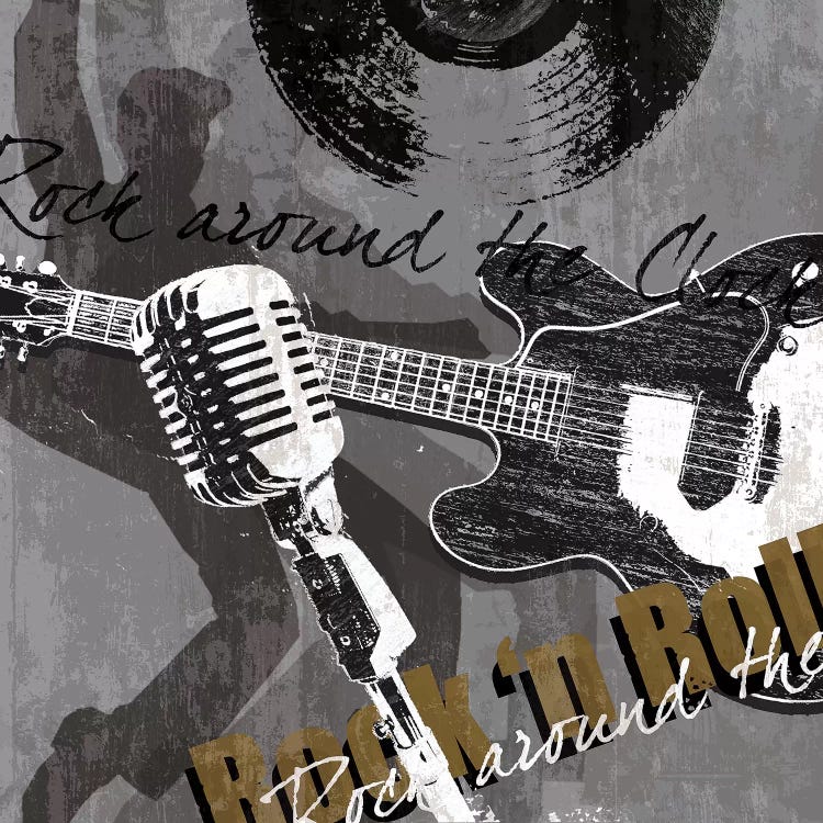 Rock & Roll by Tandi Venter wall art