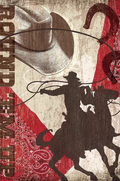 Round 'Em Up by Tandi Venter wall art