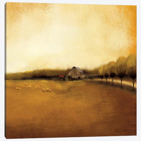 Rural Landscape I Canvas Print #TAN162} by Tandi Venter Canvas Wall Art