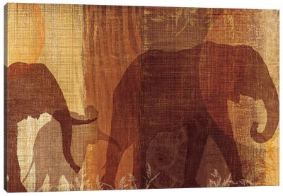 Safari Silhouette IV Canvas Art Print - Tandi Venter