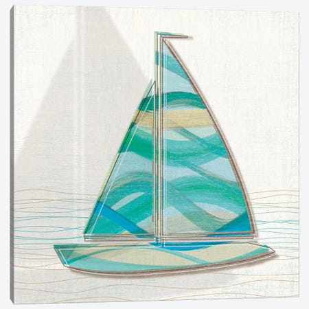 Smooth Sailing II Canvas Print #TAN191} by Tandi Venter Canvas Print